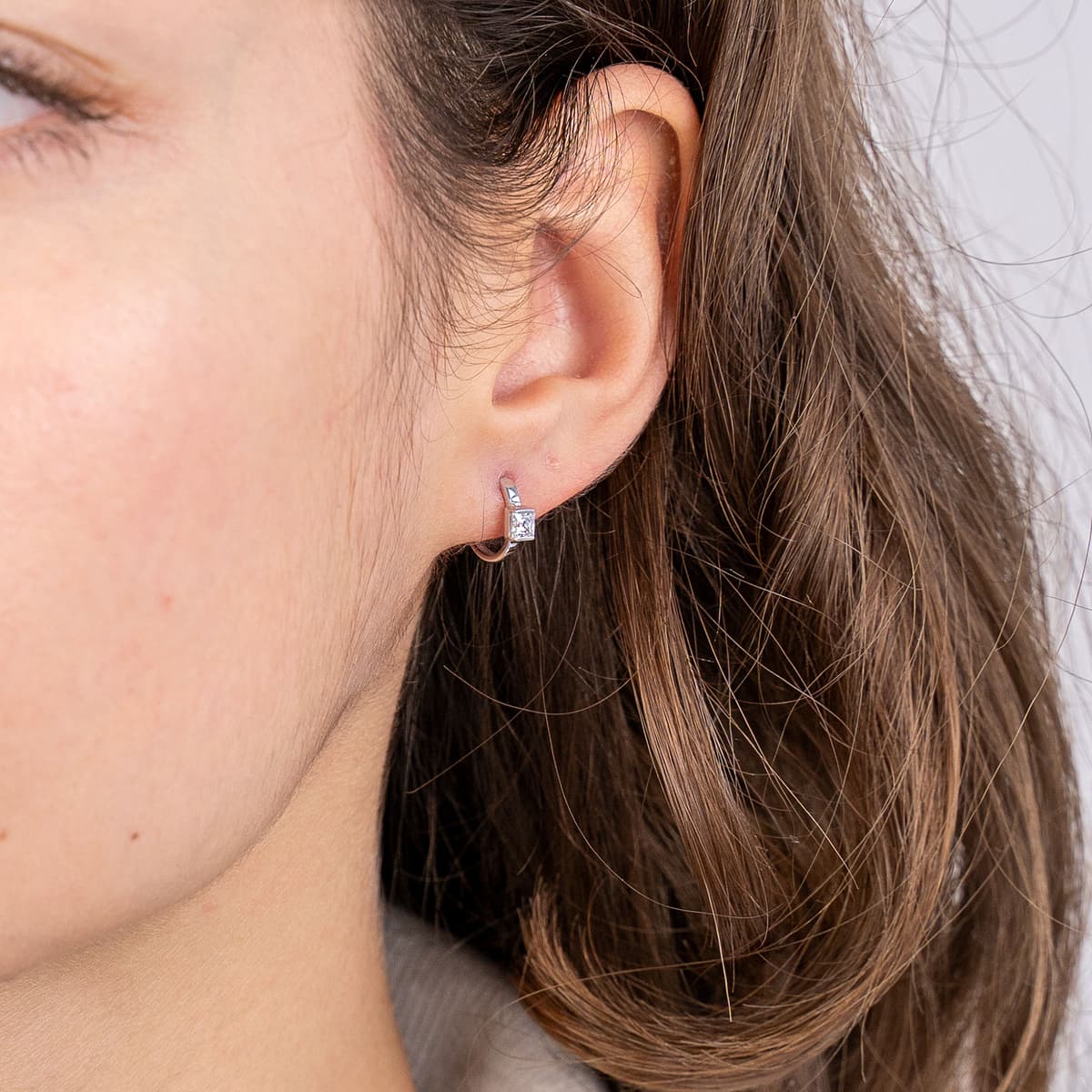 Women's Earrings Gofas Silver