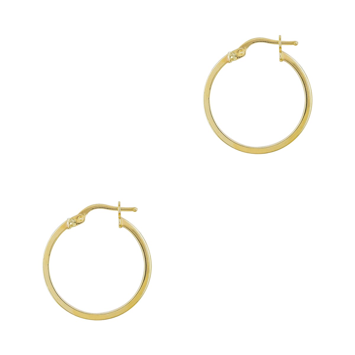 Women's Hoop Earrings Gofas Gold