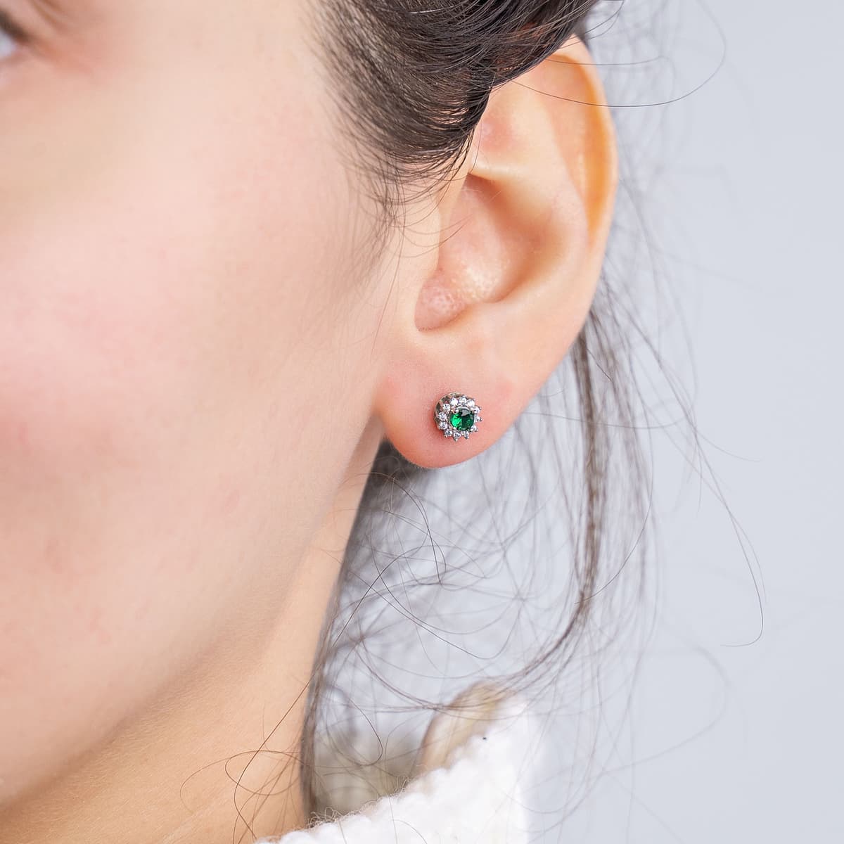 Women's Earrings Gofas Silver