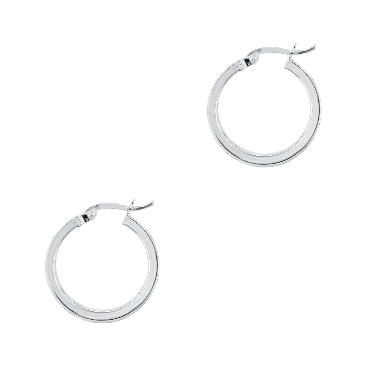 Women's Hoop Earrings Gofas Silver