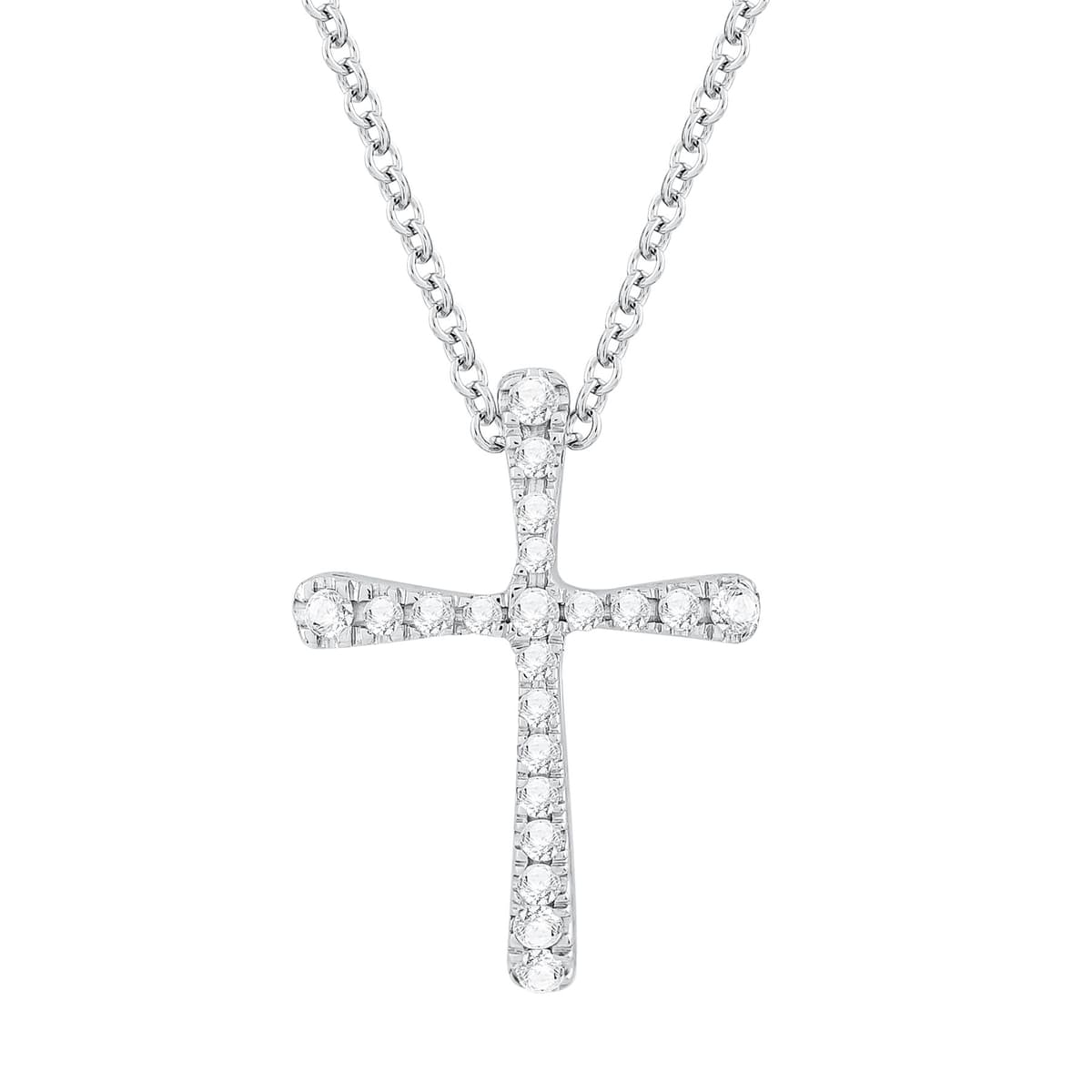 Girls' Baptism Crosses Gofas Silver