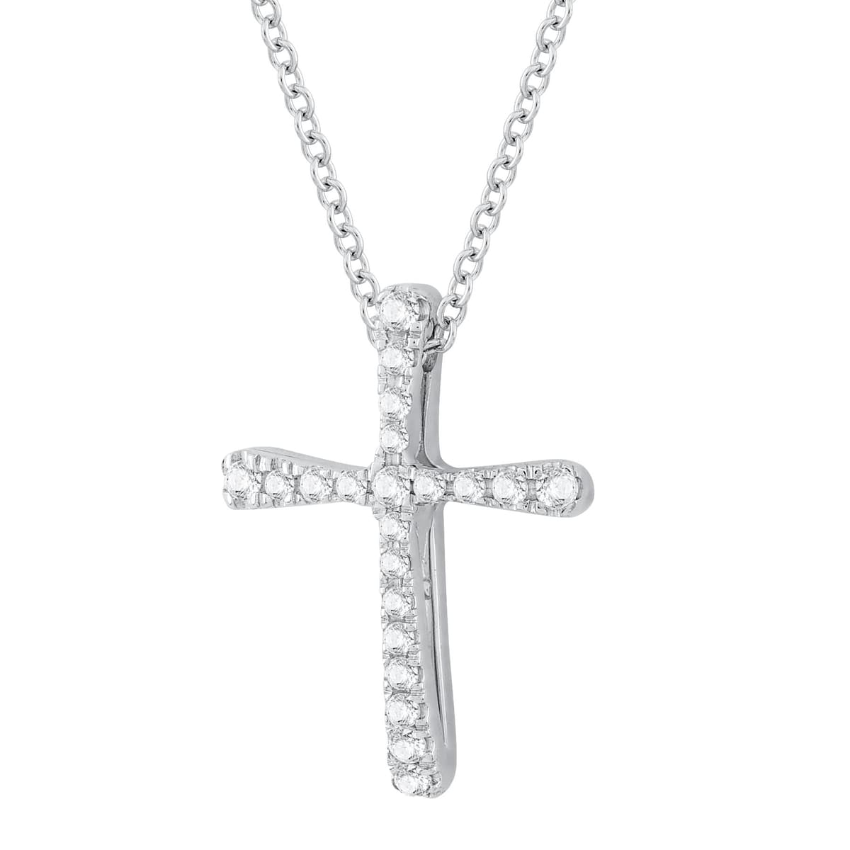 Girls' Baptism Crosses Gofas Silver