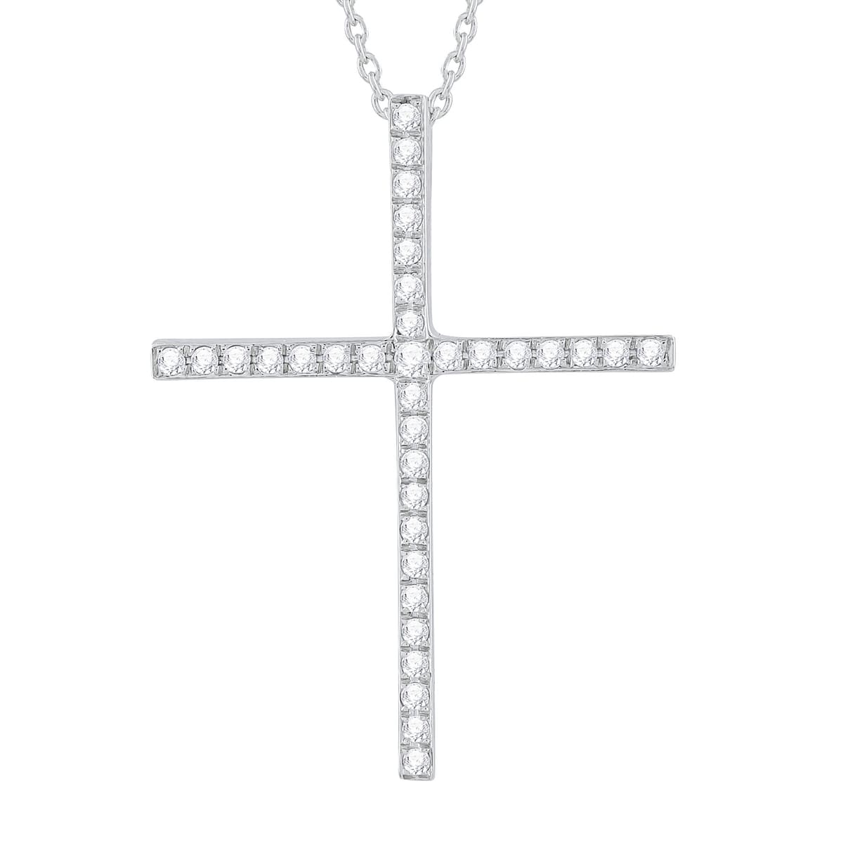 Girls' Baptism Crosses Gofas Silver