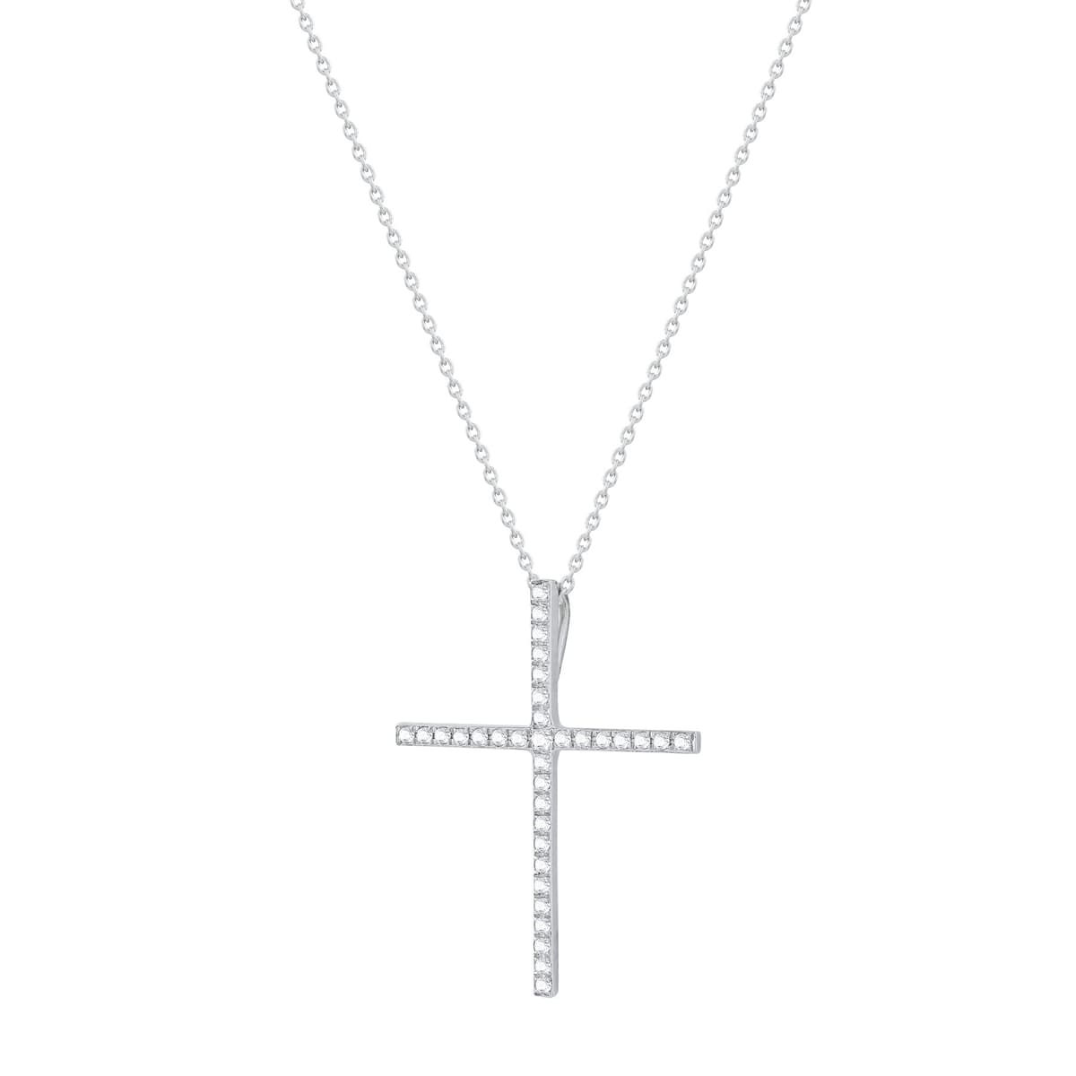 Girls' Baptism Crosses Gofas Silver