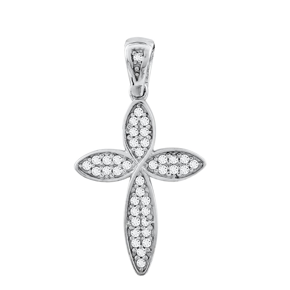 Girls' Baptism Crosses Gofas Silver