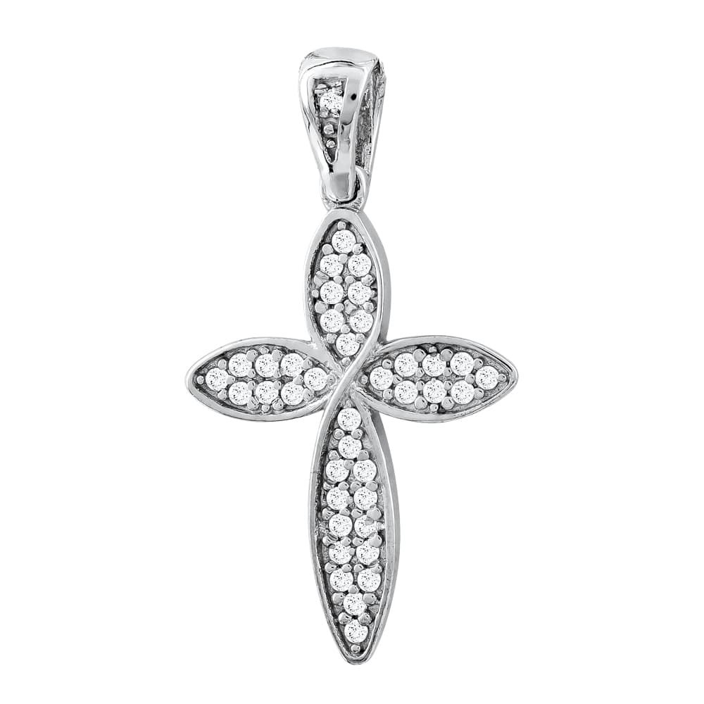 Girls' Baptism Crosses Gofas Silver