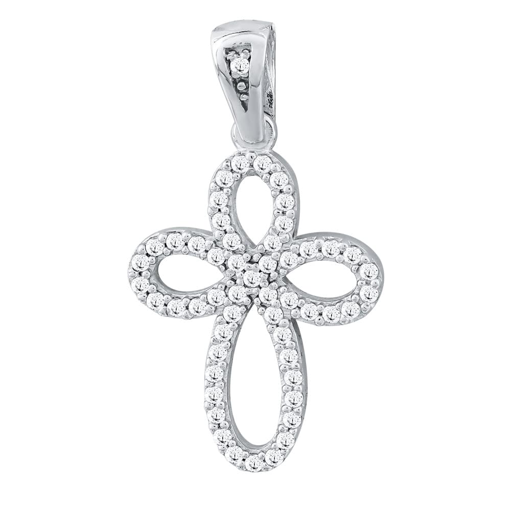 Girls' Baptism Crosses Gofas Silver