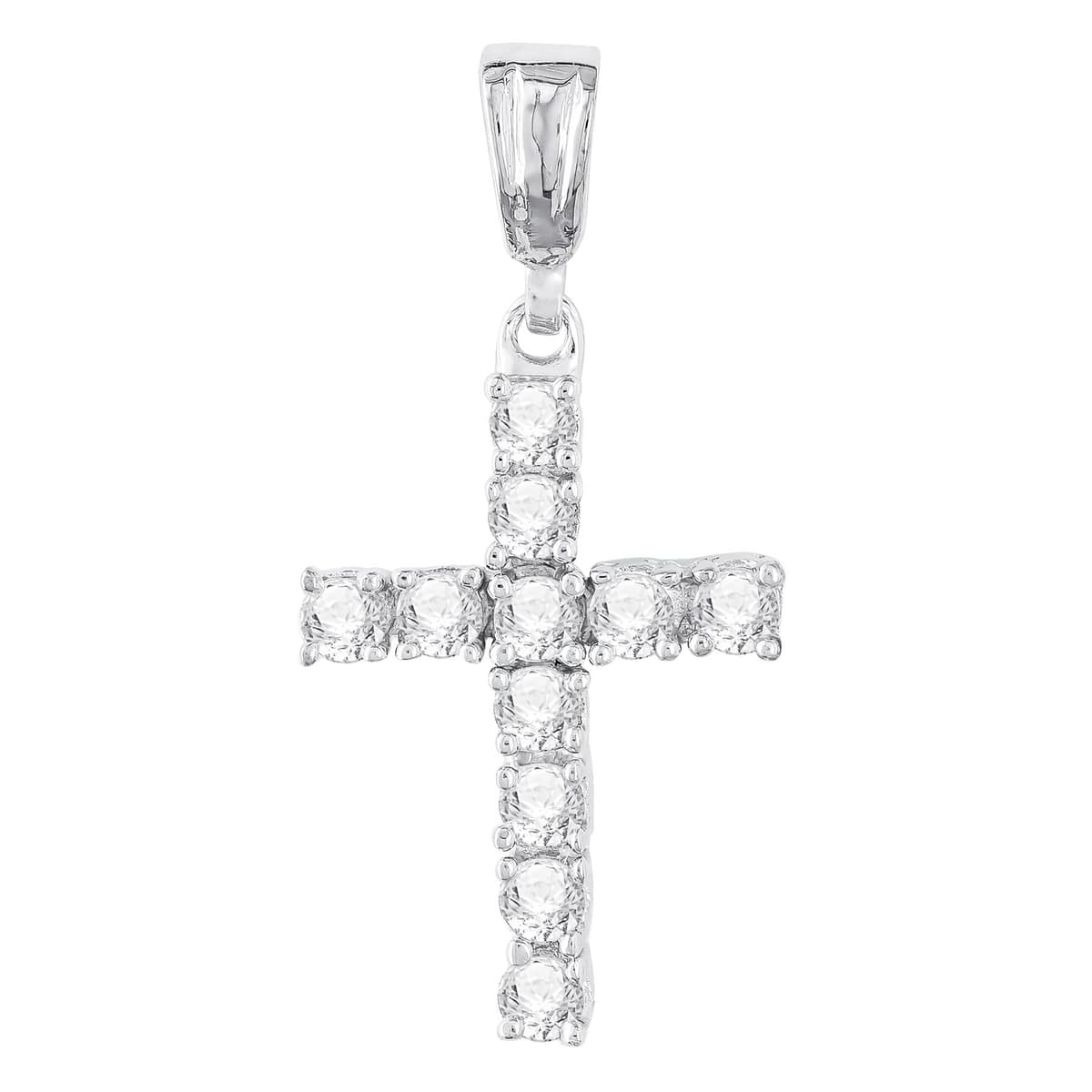 Girls' Baptism Crosses Gofas Silver
