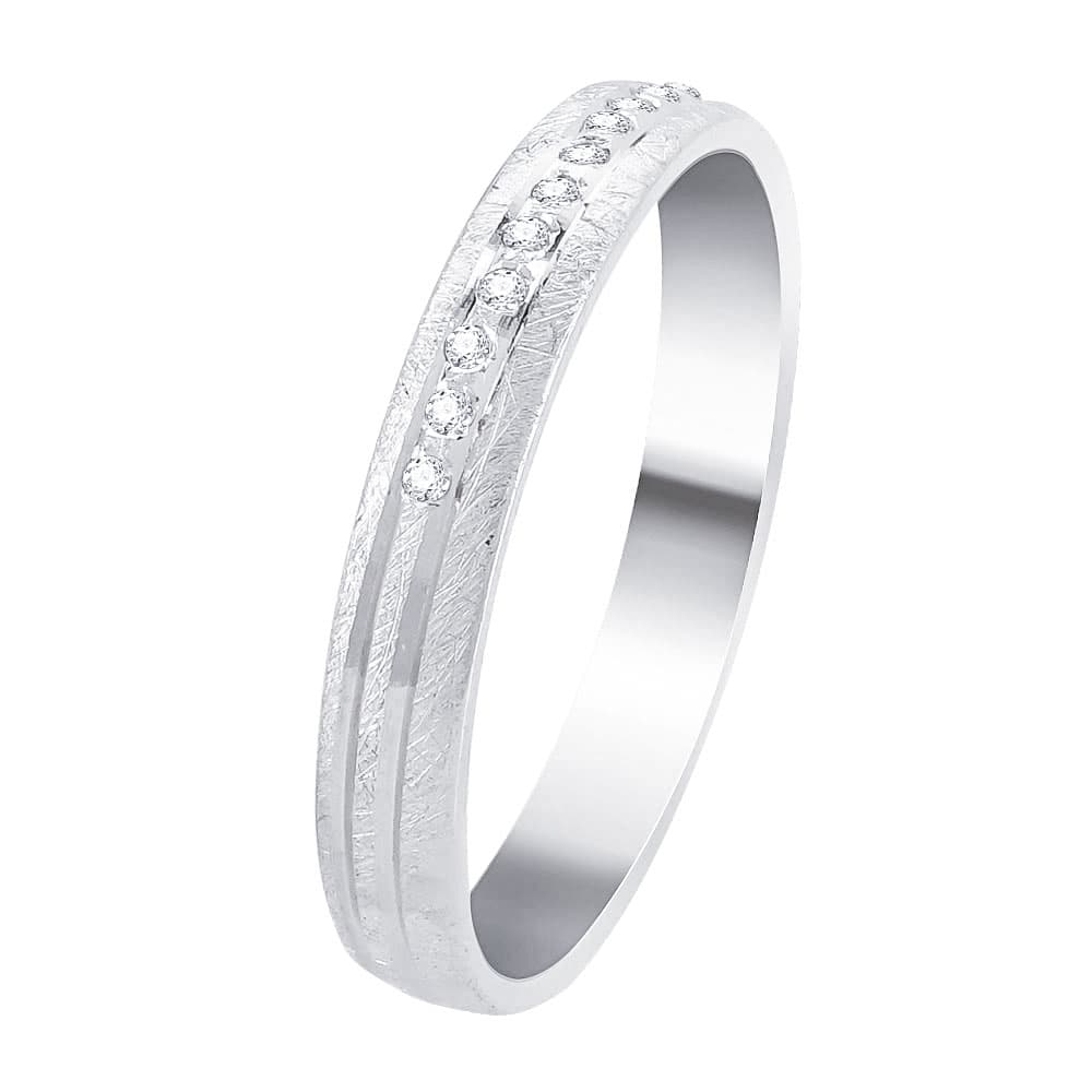 Women's Wedding Bands Gofas Silver
