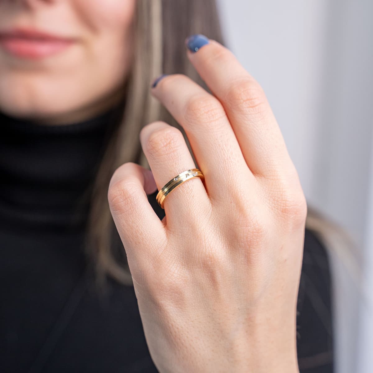 Women's Wedding Bands MASCHIO FEMMINA Silver