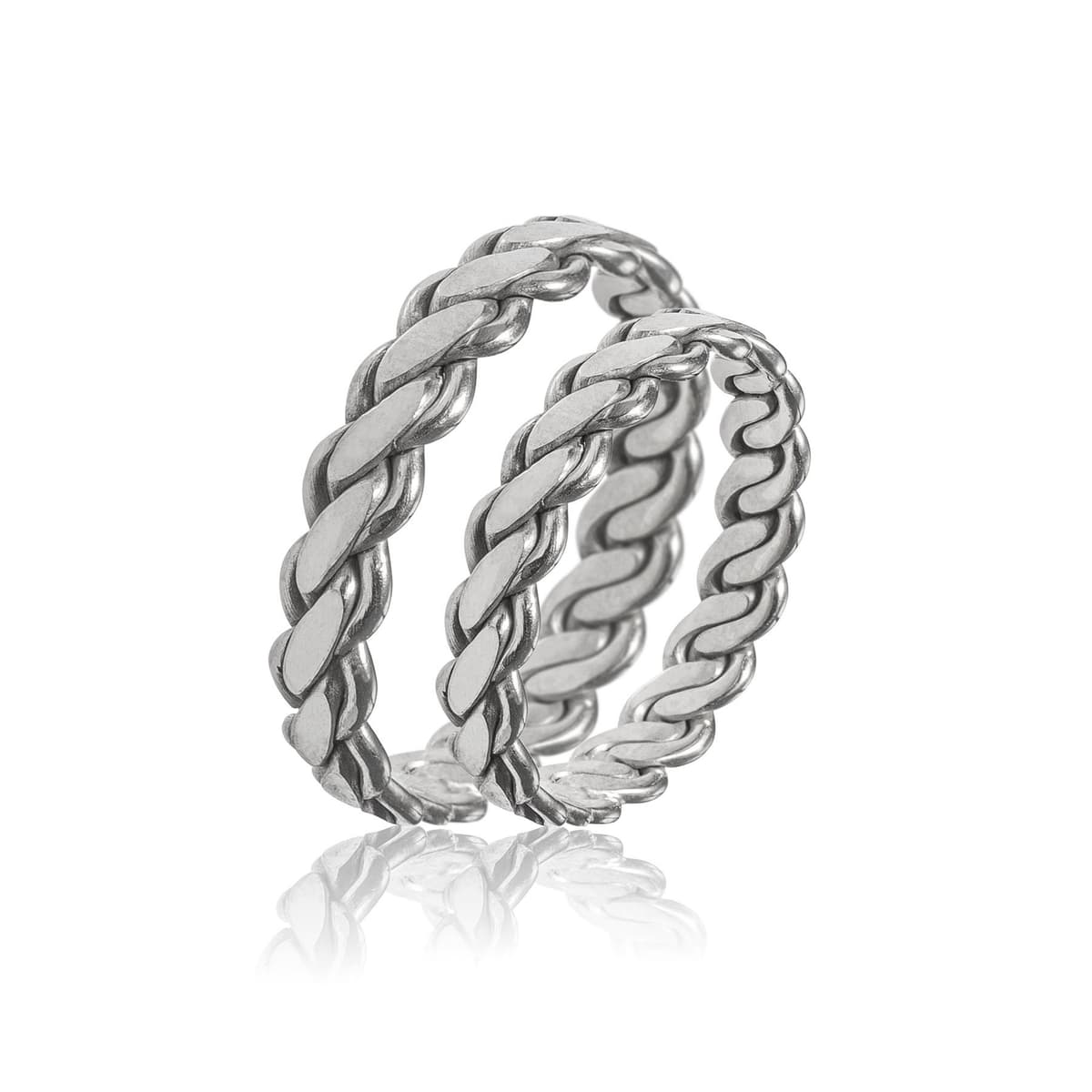 Men's Rings MASCHIO FEMMINA Silver