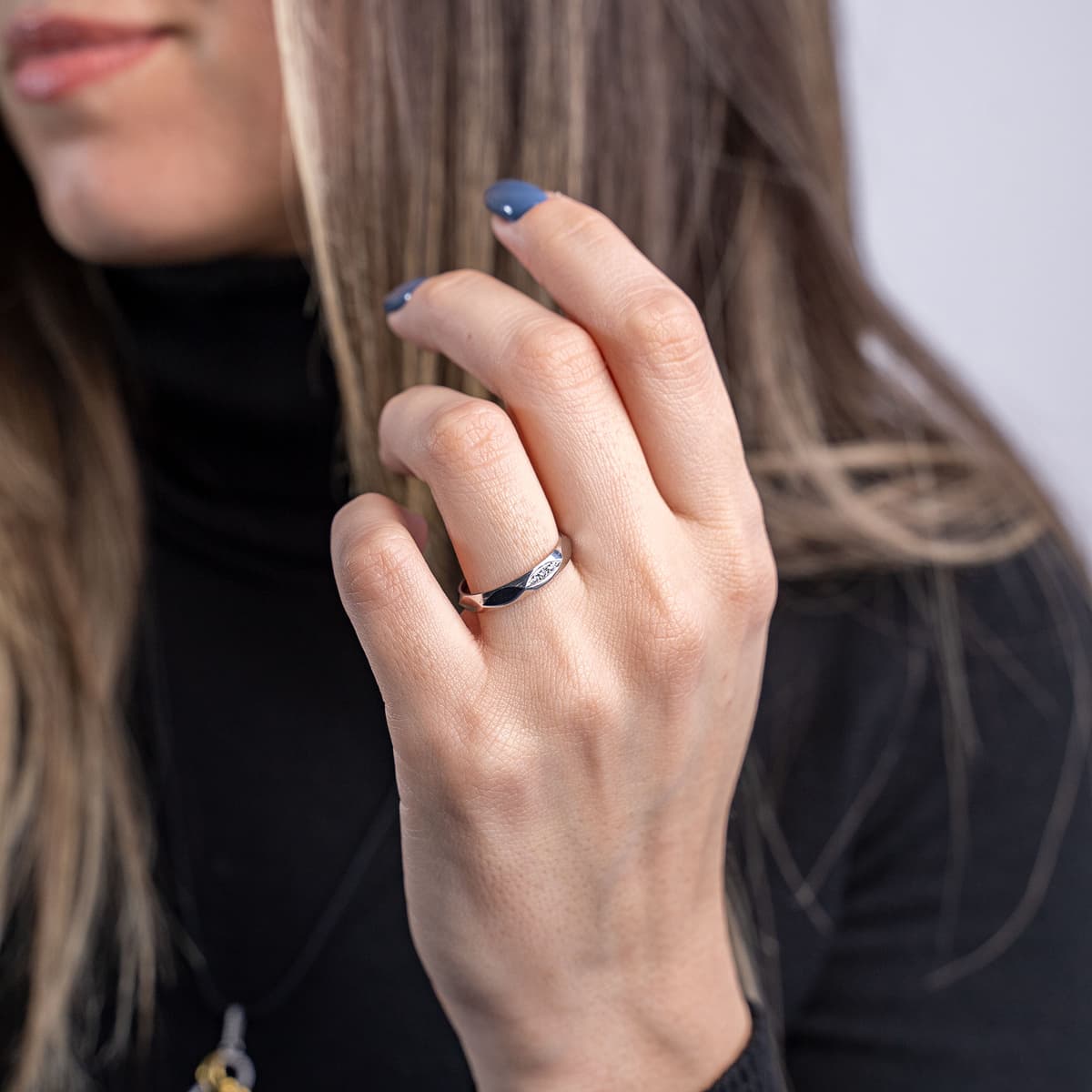 Women's Wedding Bands MASCHIO FEMMINA Silver