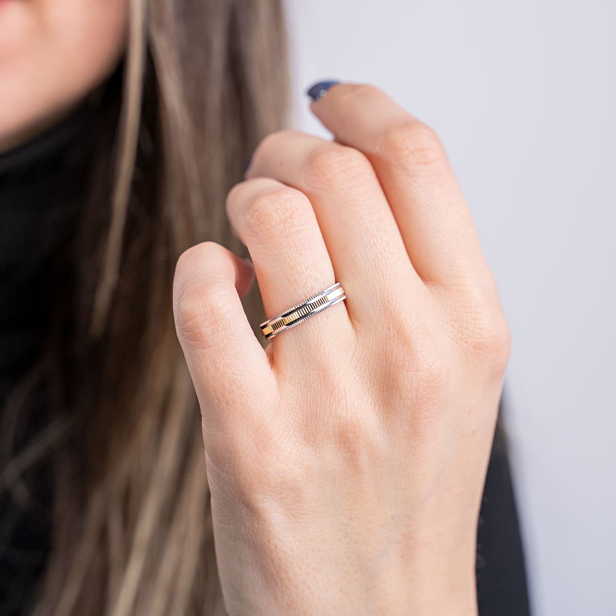 Women's Wedding Bands MASCHIO FEMMINA Gold