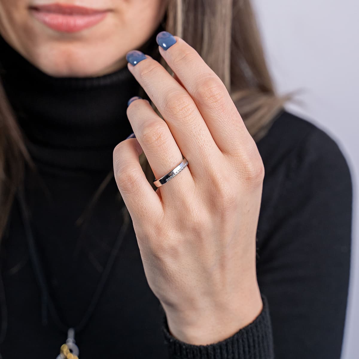 Women's Wedding Bands MASCHIO FEMMINA Silver