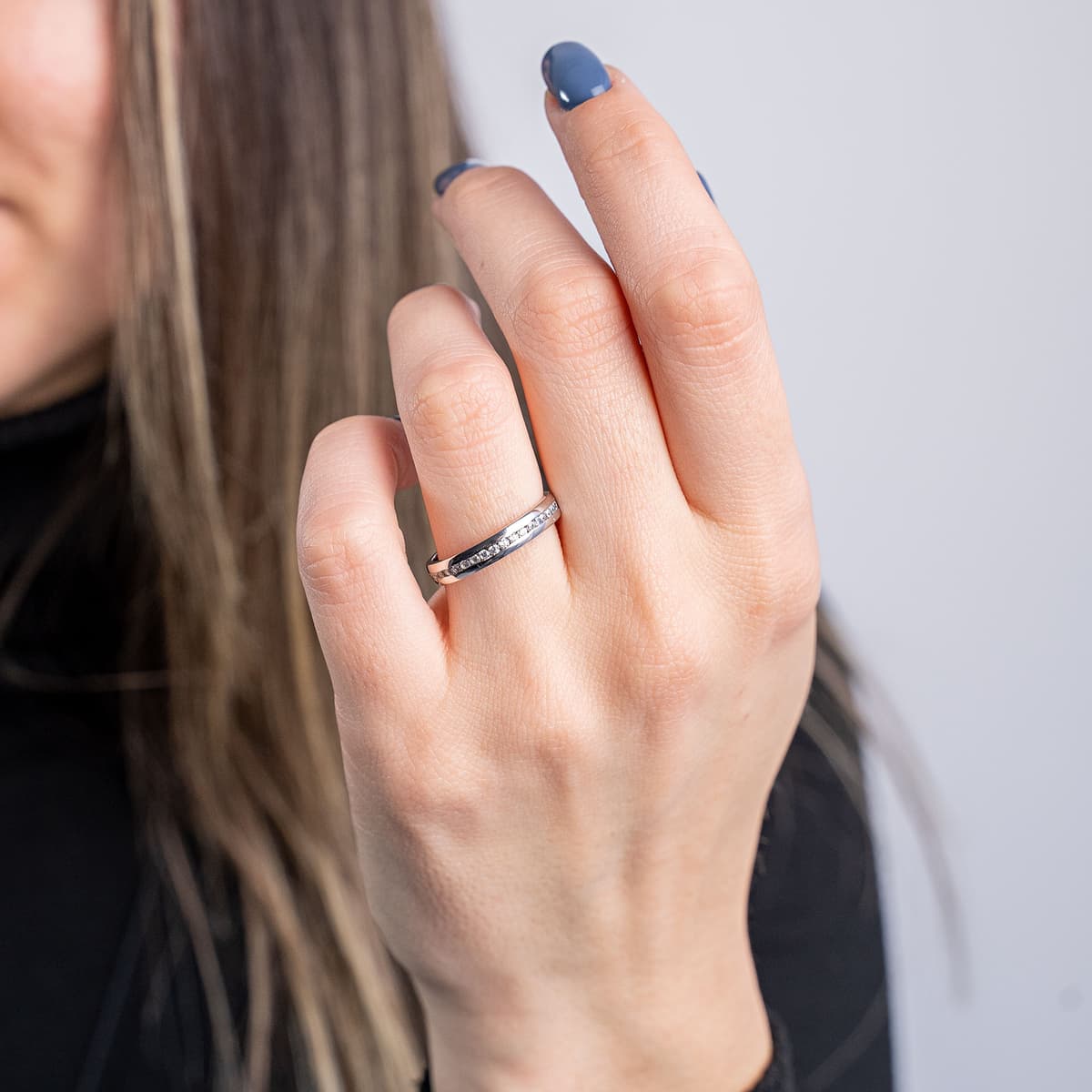 Women's Wedding Bands MASCHIO FEMMINA Silver