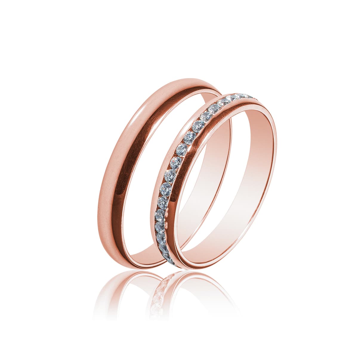 Men's Rings MASCHIO FEMMINA Rose Gold