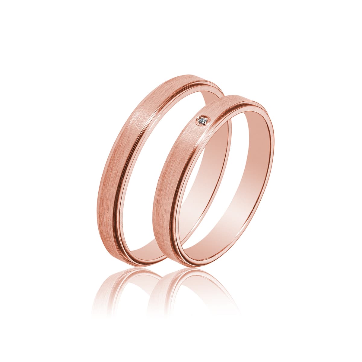Men's Rings MASCHIO FEMMINA Rose Gold