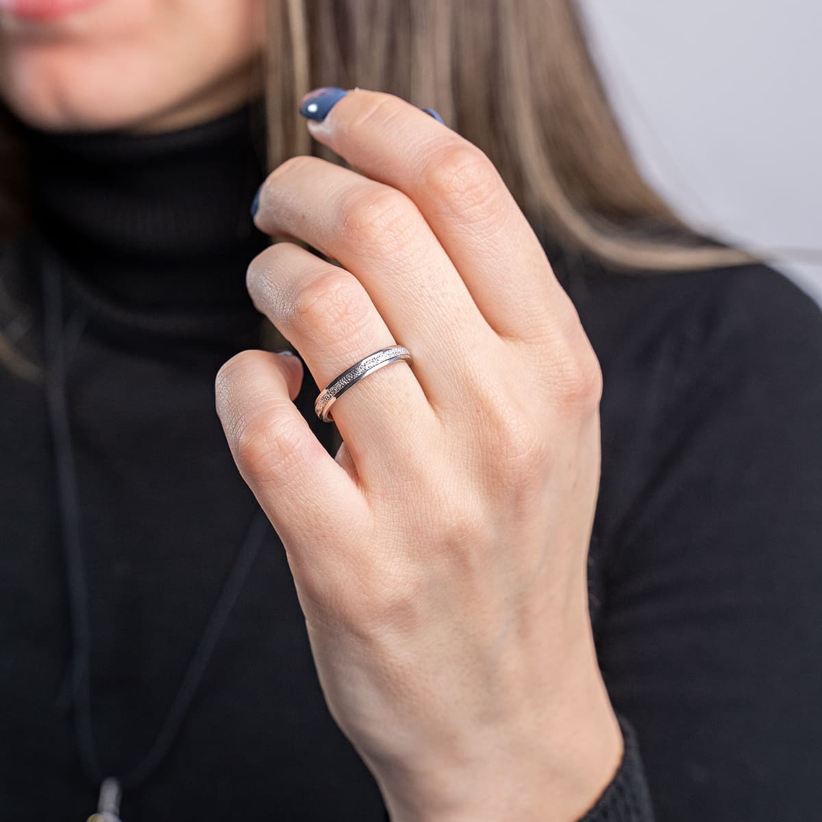 Women's Wedding Bands MASCHIO FEMMINA Silver