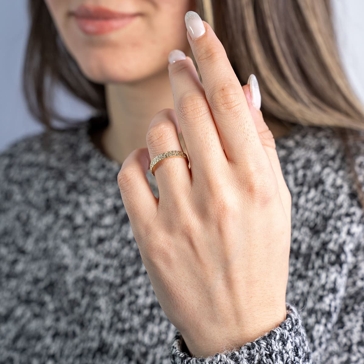 Women's Wedding Bands MASCHIO FEMMINA Silver