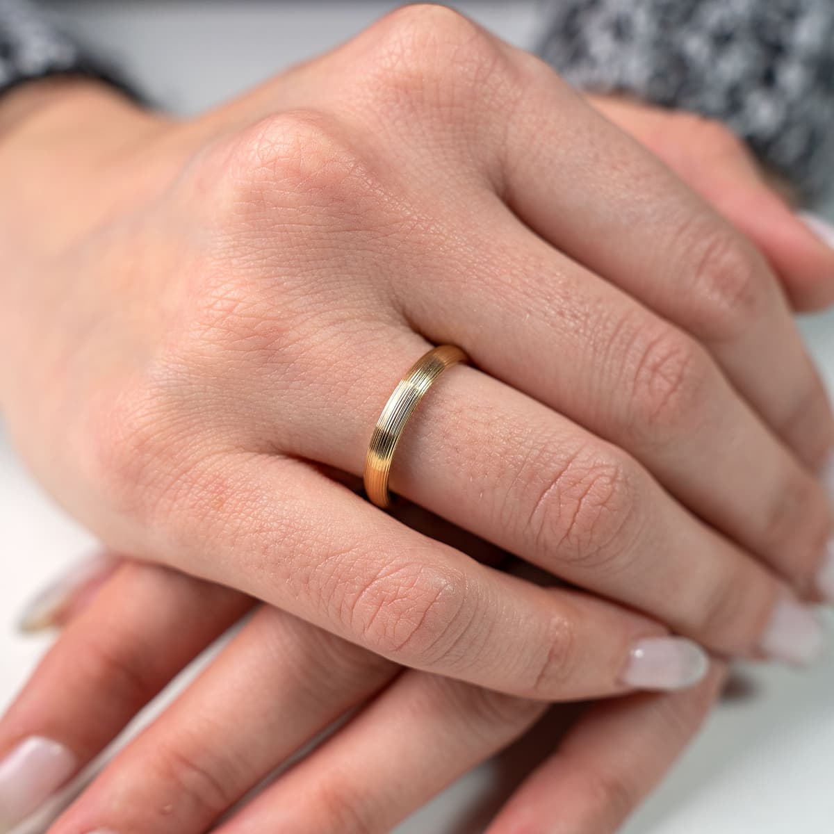 Women's Wedding Bands MASCHIO FEMMINA Silver