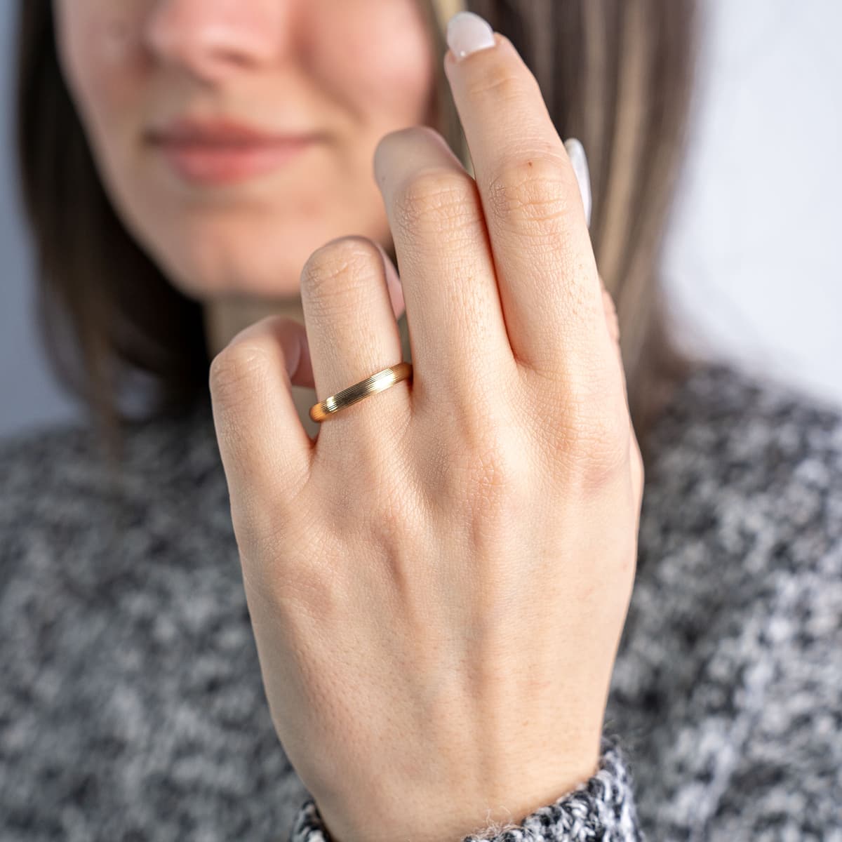 Women's Wedding Bands MASCHIO FEMMINA Silver