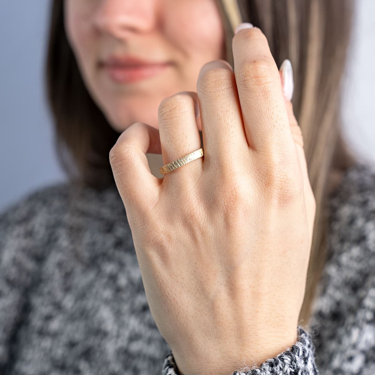 Women's Wedding Bands MASCHIO FEMMINA Silver