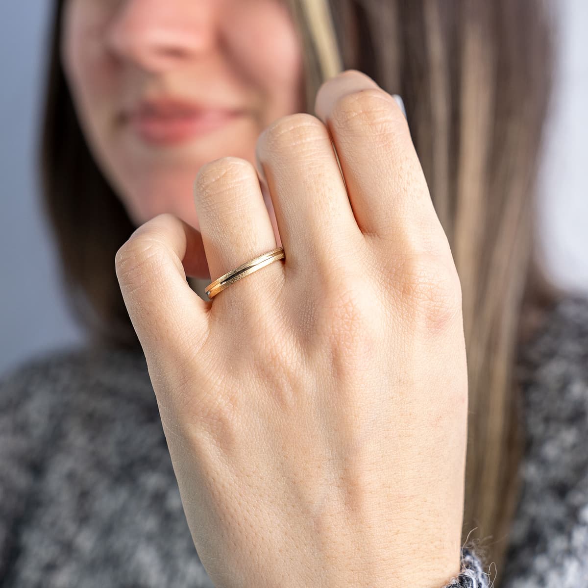 Women's Wedding Bands MASCHIO FEMMINA Silver