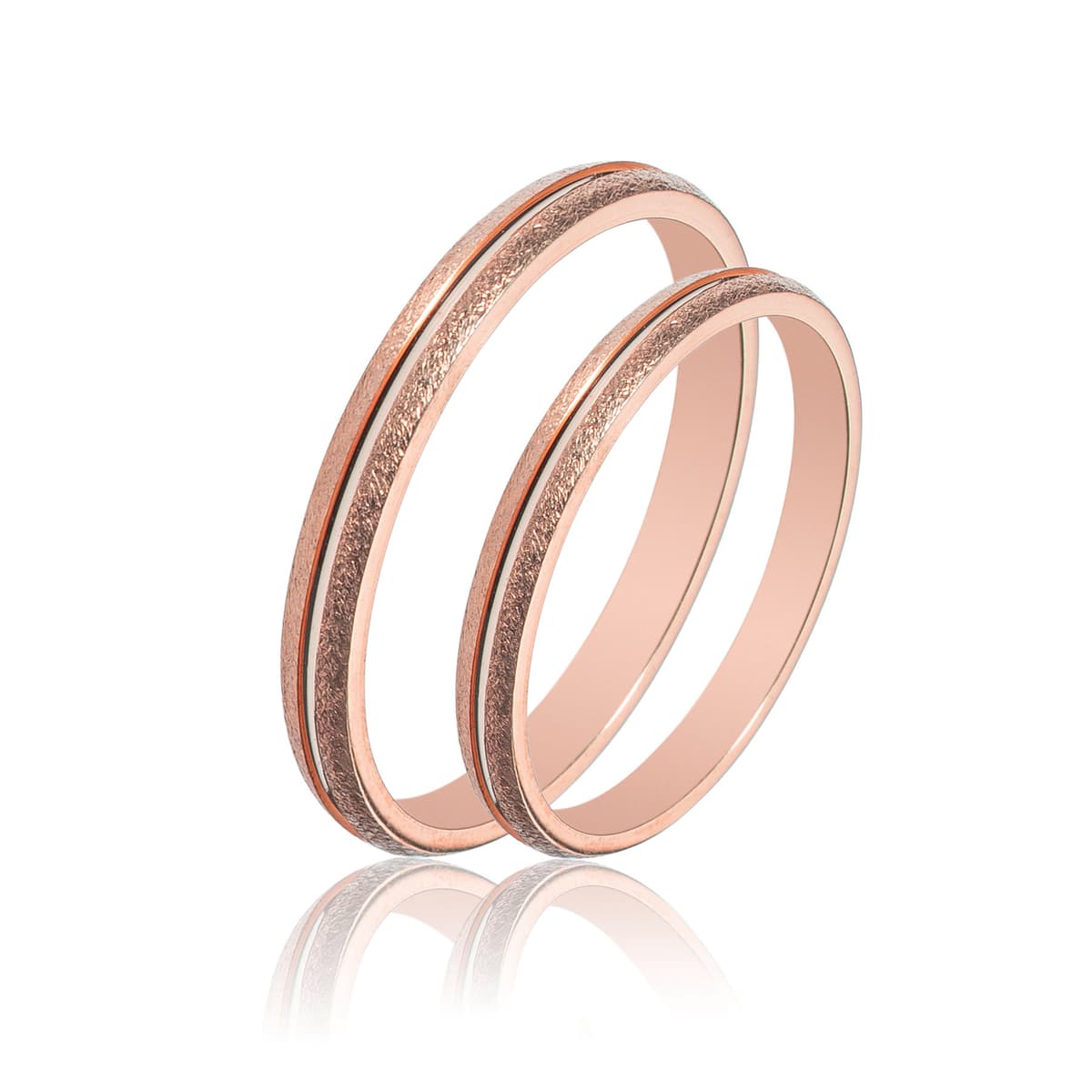 Men's Rings MASCHIO FEMMINA Rose Gold