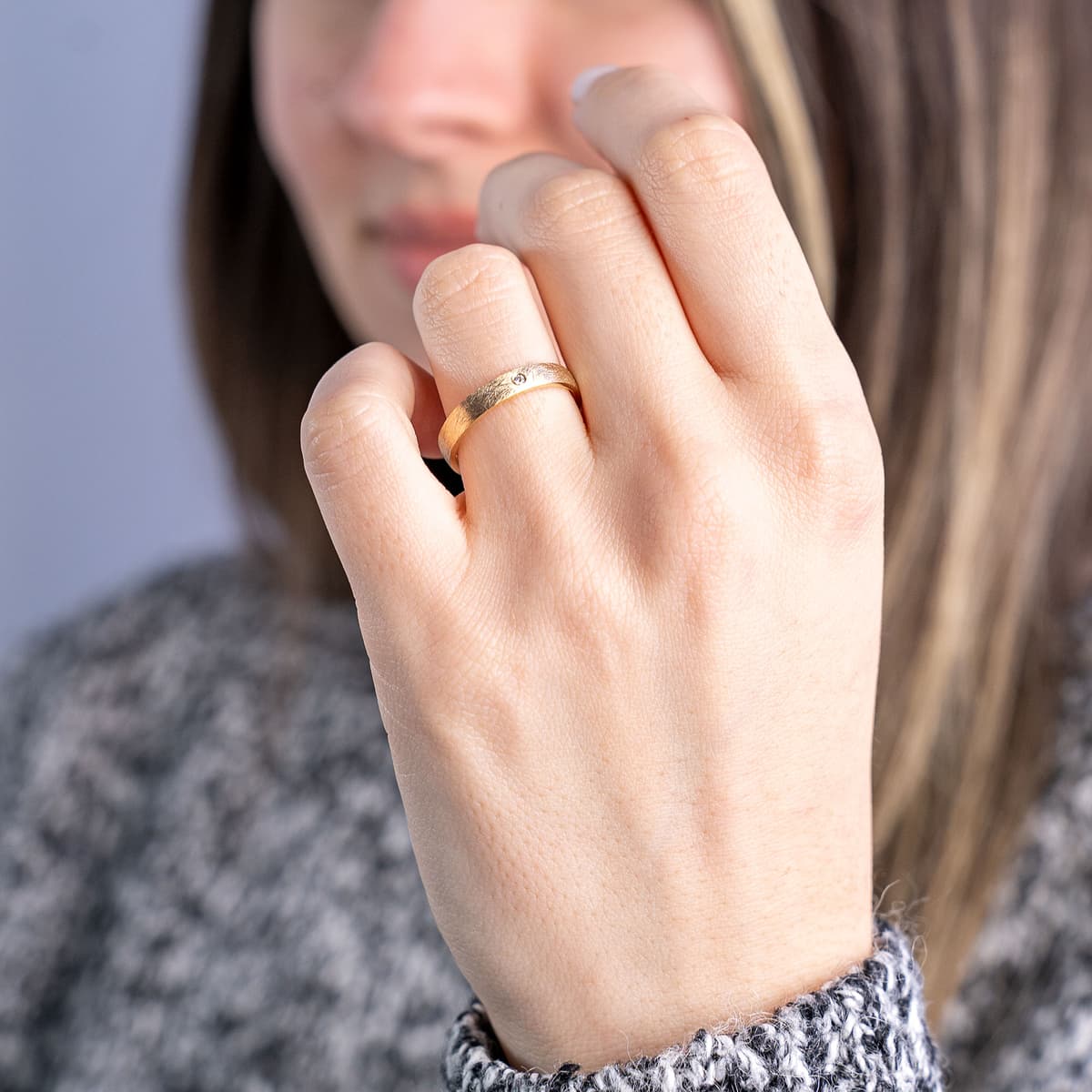 Women's Wedding Bands MASCHIO FEMMINA Silver