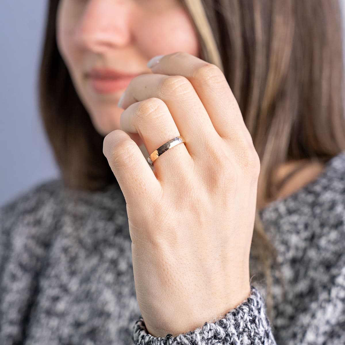 Women's Wedding Bands MASCHIO FEMMINA Silver