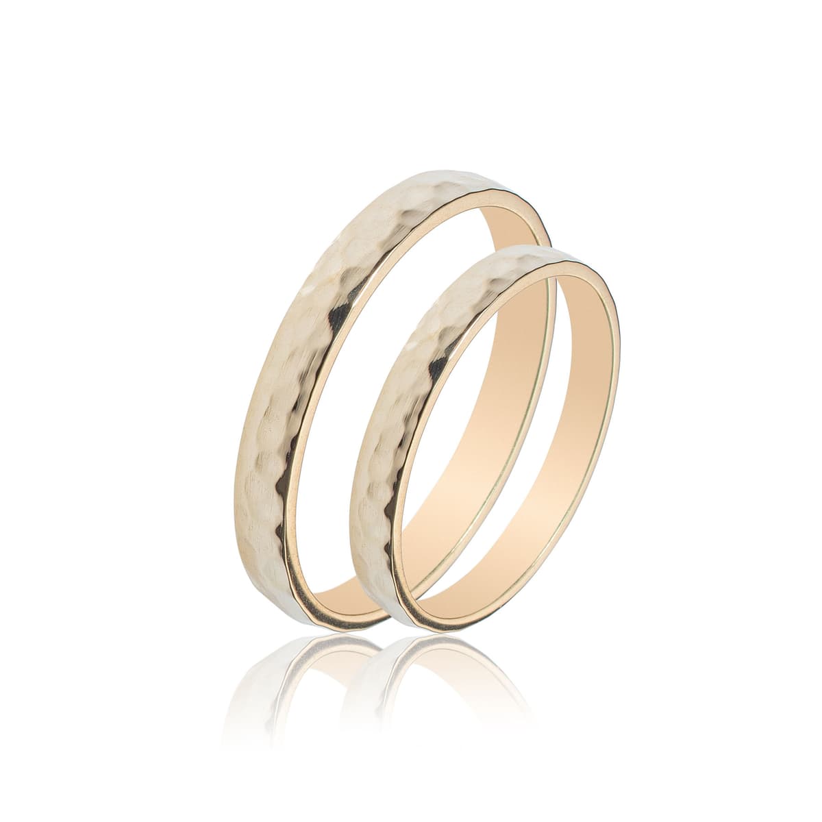 Kίτρινη Χρυσή Βέρα Γάμου WR420