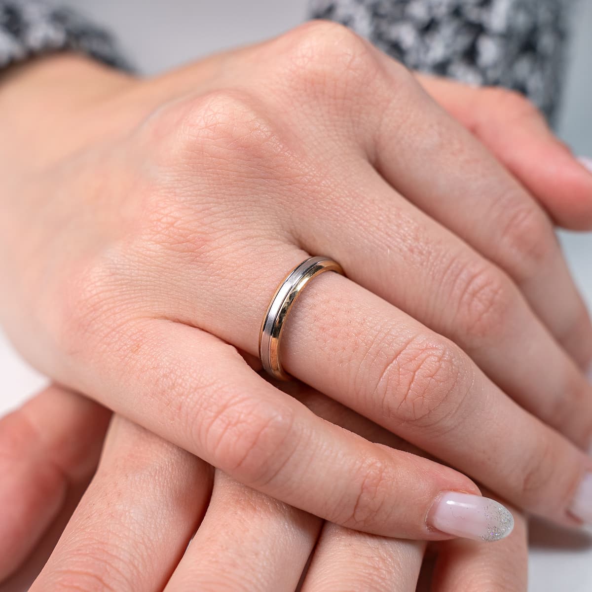 Women's Wedding Bands MASCHIO FEMMINA Gold