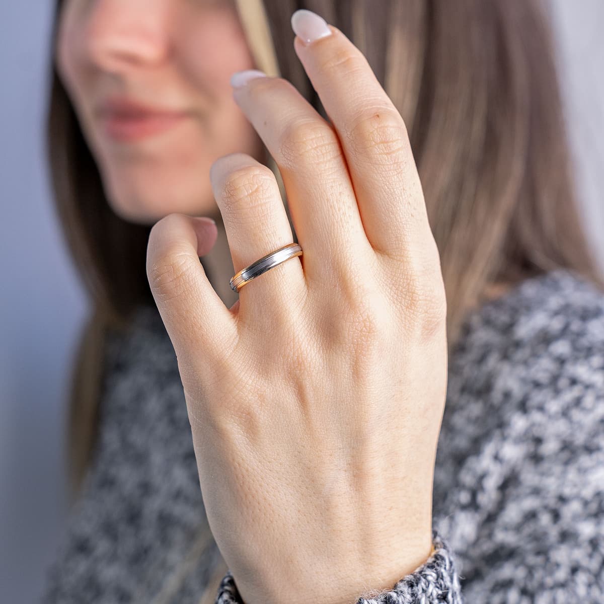 Women's Wedding Bands MASCHIO FEMMINA Gold