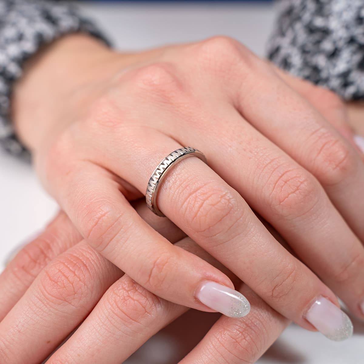 Women's Wedding Bands MASCHIO FEMMINA Silver