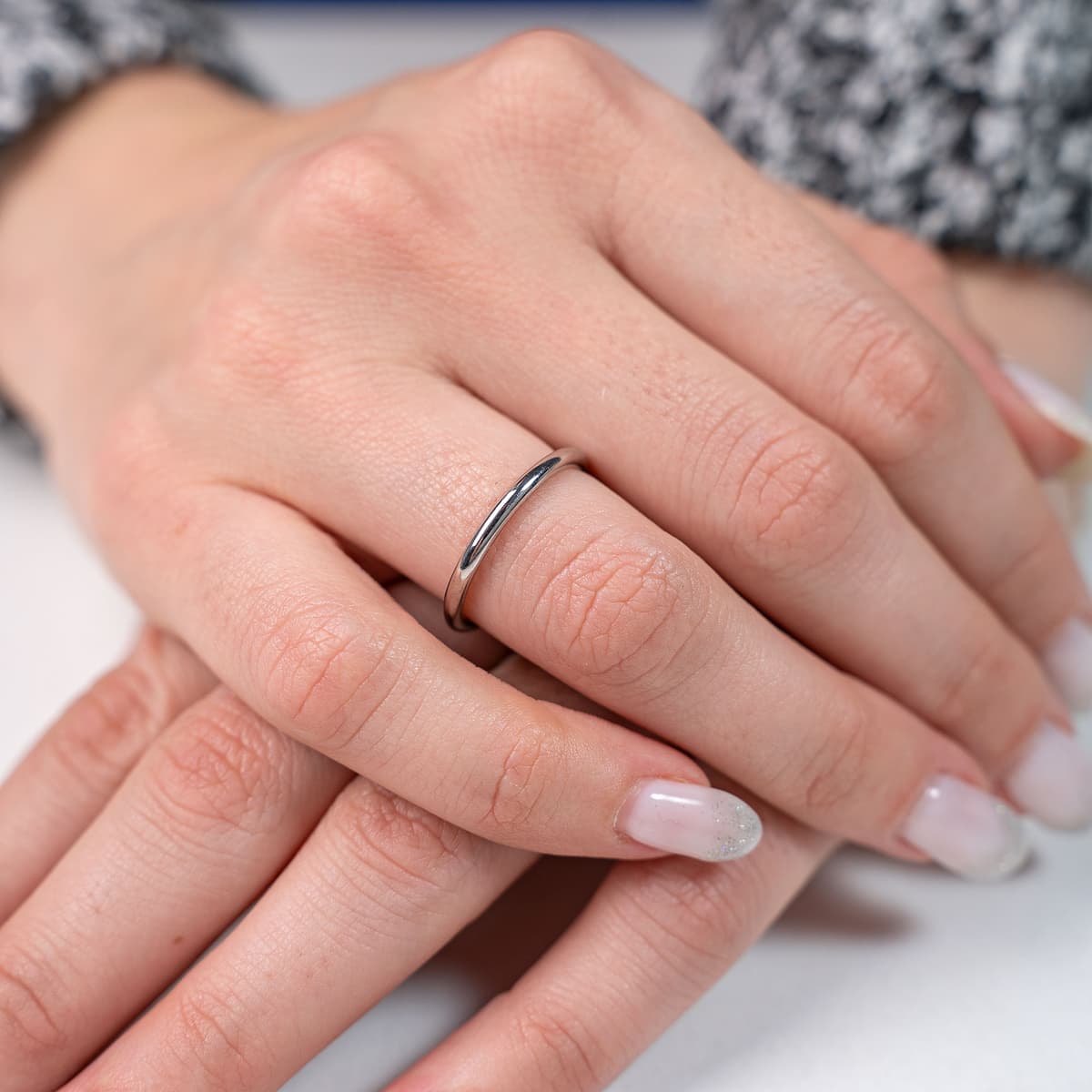 Women's Wedding Bands MASCHIO FEMMINA Silver