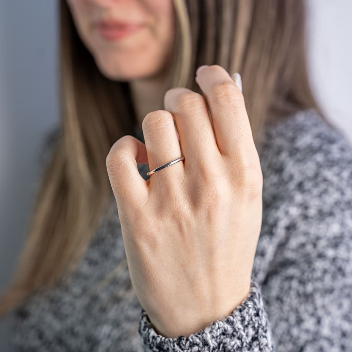 Women's Wedding Bands MASCHIO FEMMINA Silver