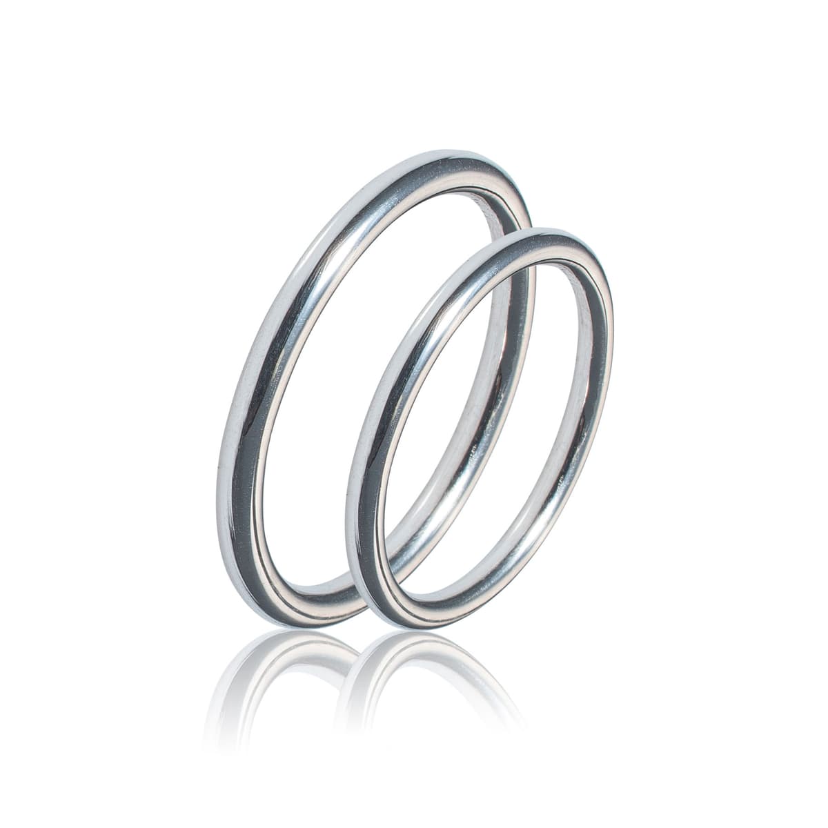 Λευκή Χρυσή Βέρα Γάμου WR430W