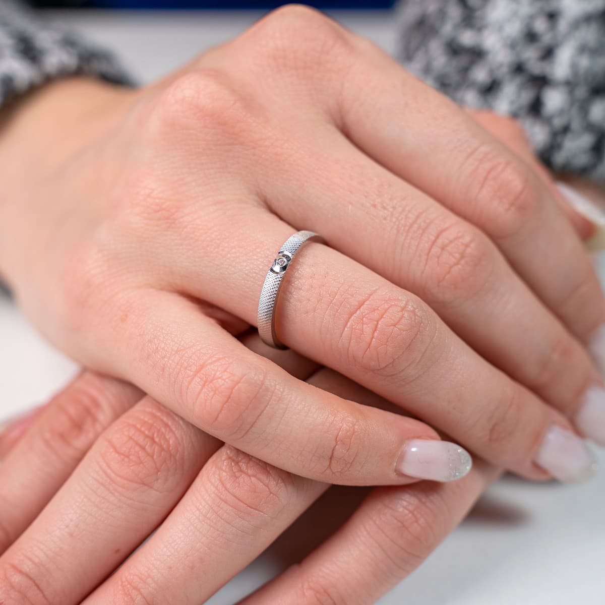 Women's Wedding Bands MASCHIO FEMMINA Silver