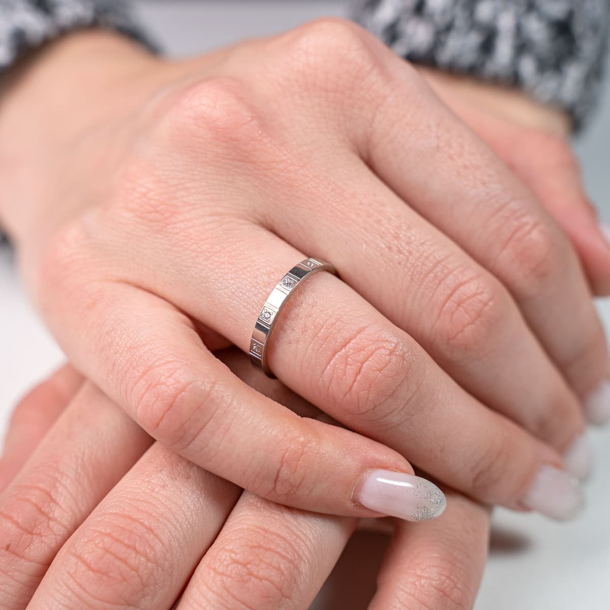 Women's Wedding Bands MASCHIO FEMMINA Silver