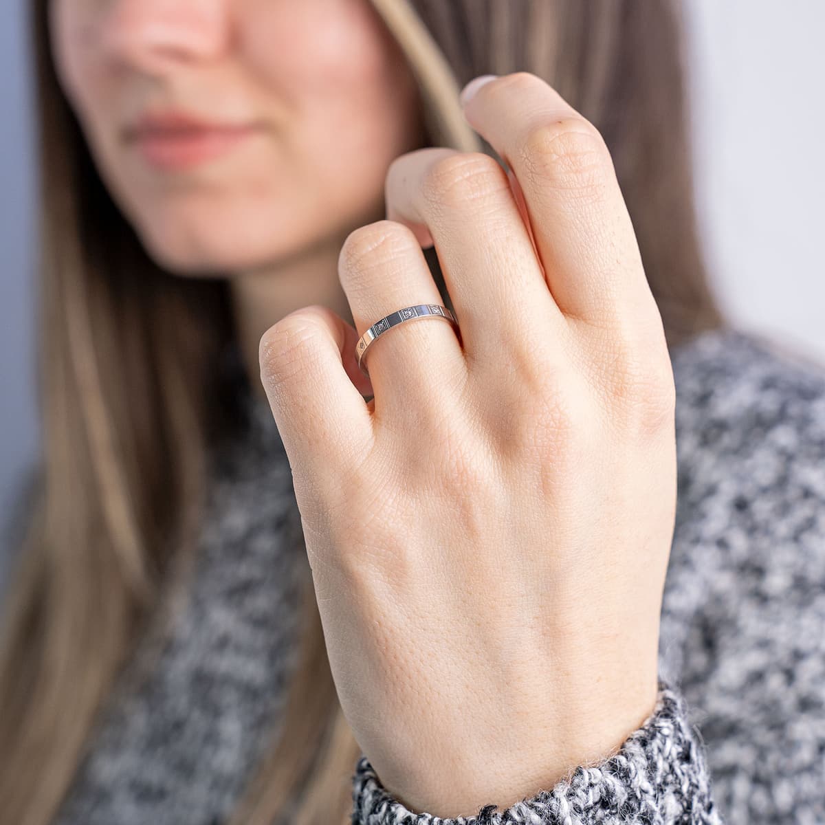 Women's Wedding Bands MASCHIO FEMMINA Silver