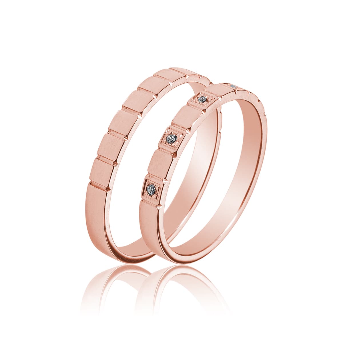 Men's Rings MASCHIO FEMMINA Rose Gold