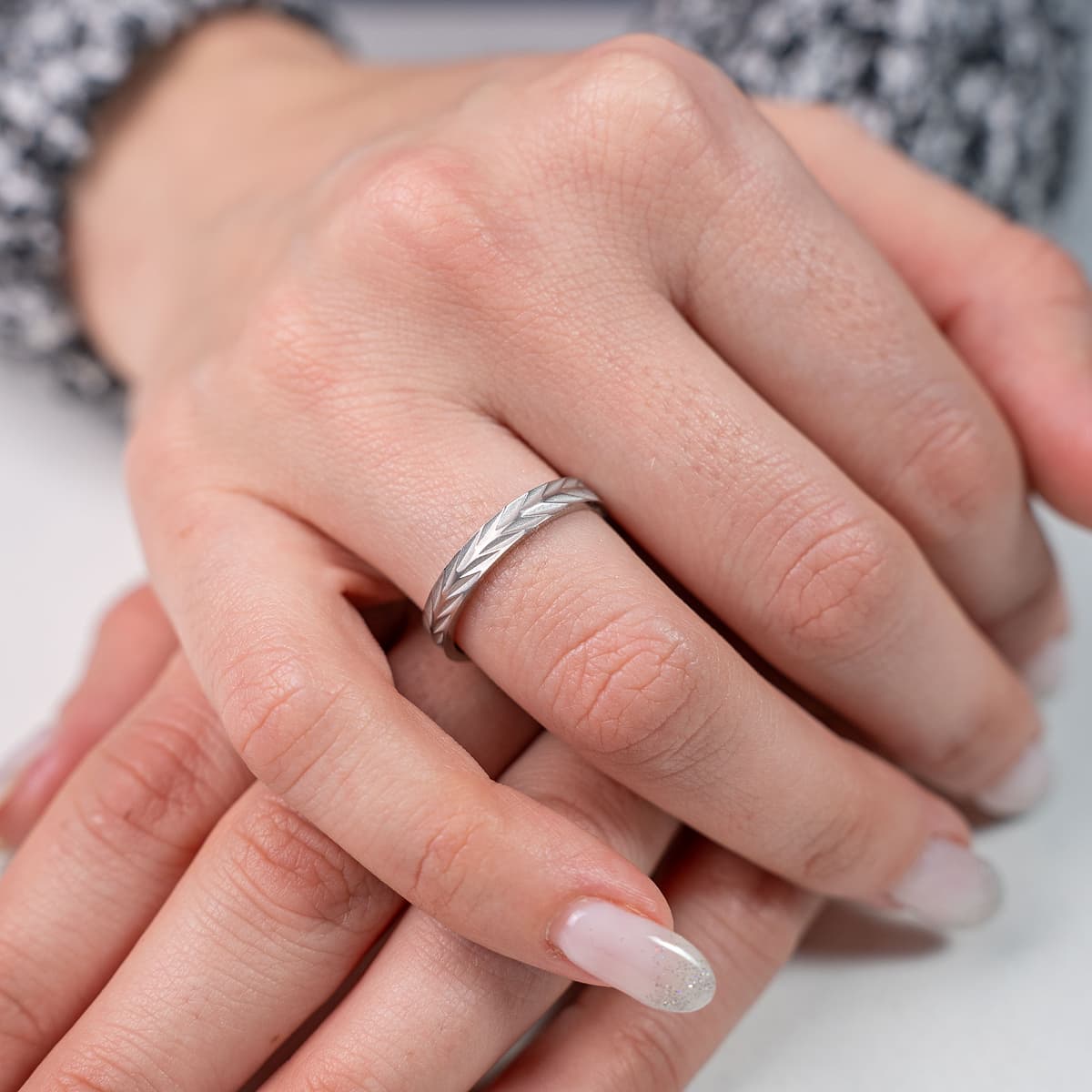 Women's Wedding Bands MASCHIO FEMMINA Silver