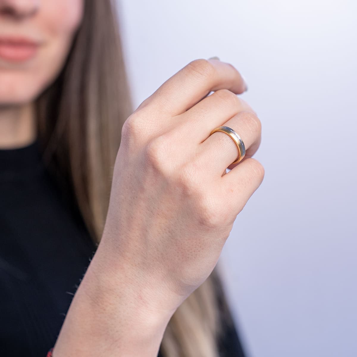 Women's Wedding Bands MASCHIO FEMMINA Gold