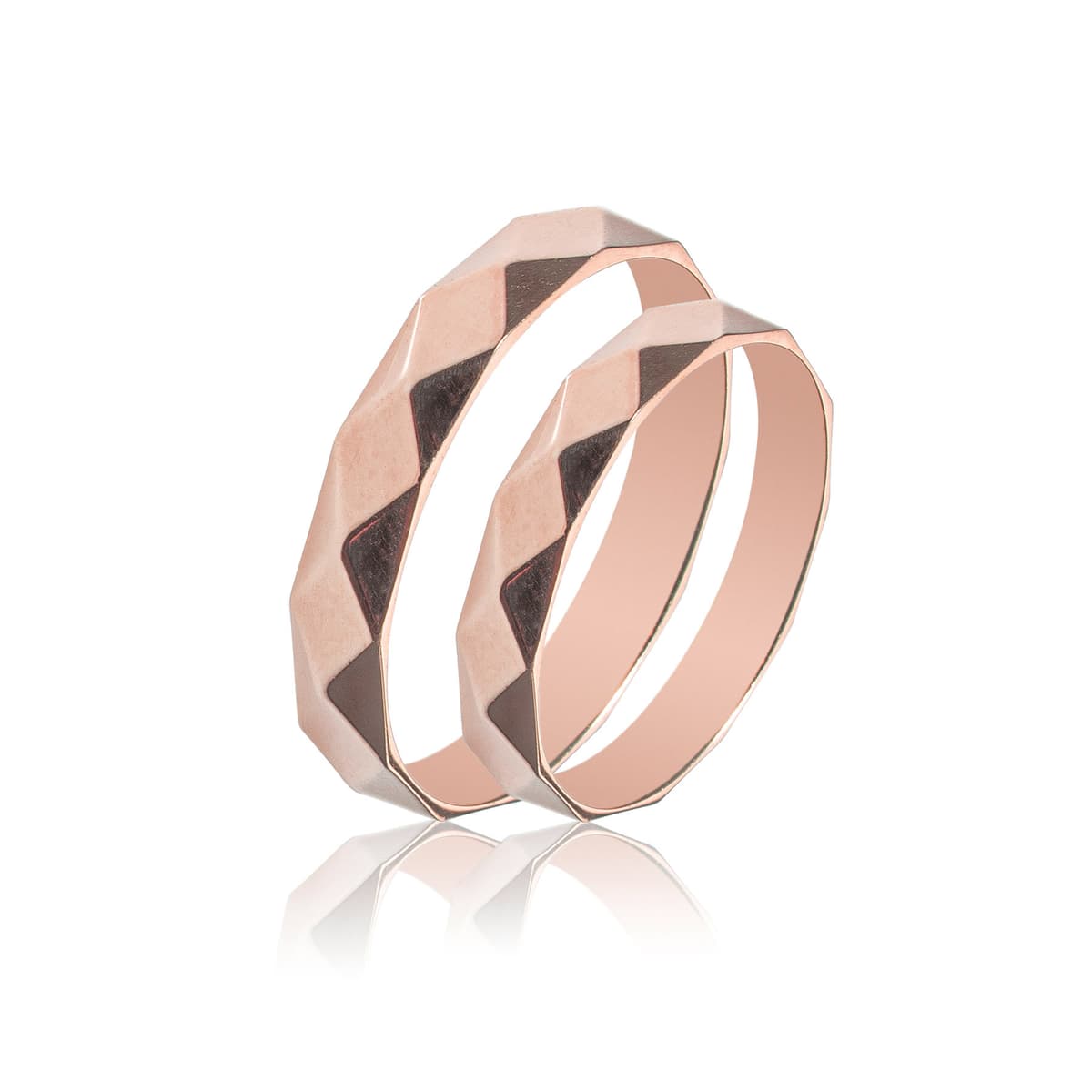 Men's Rings MASCHIO FEMMINA Rose Gold