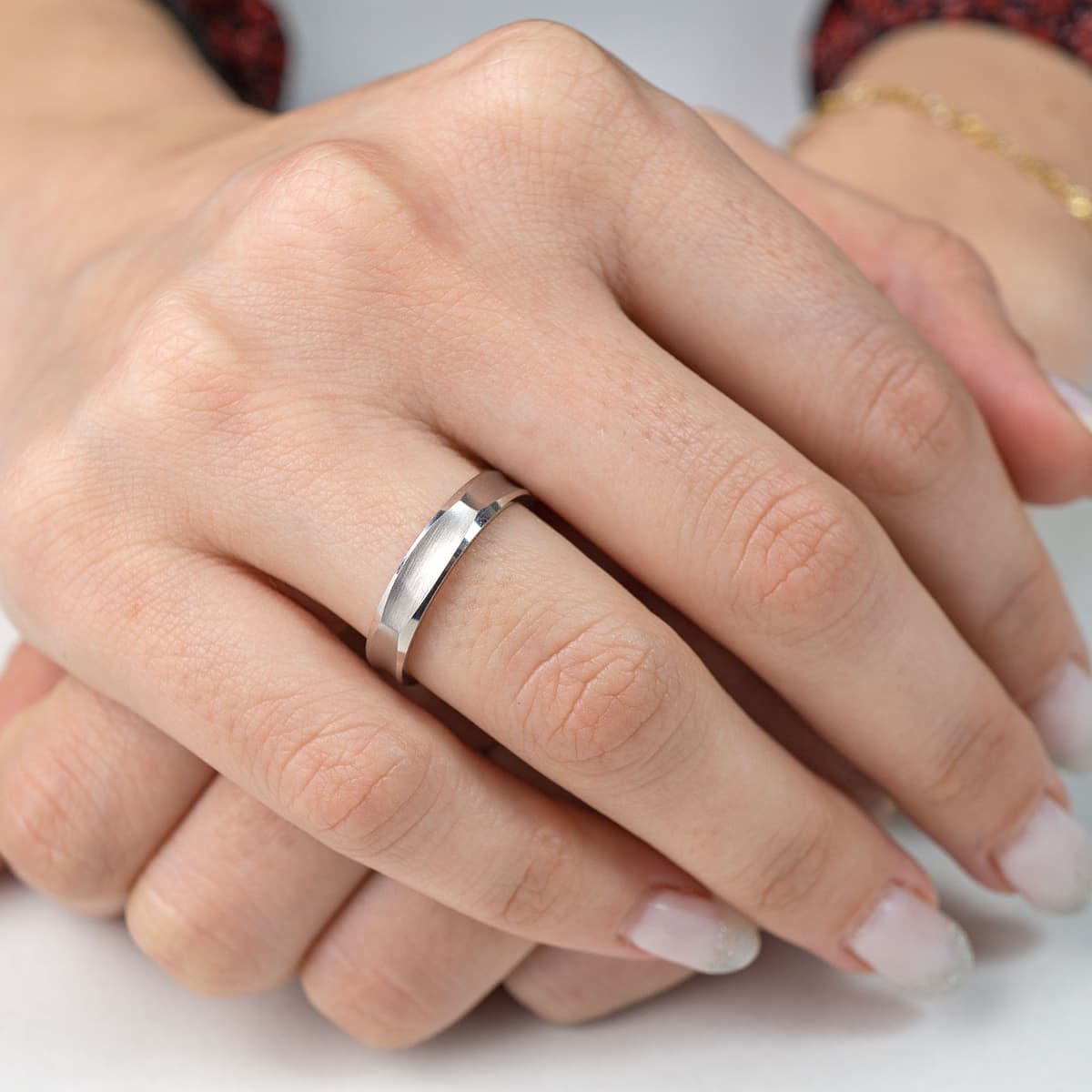 Women's Wedding Bands MASCHIO FEMMINA Silver