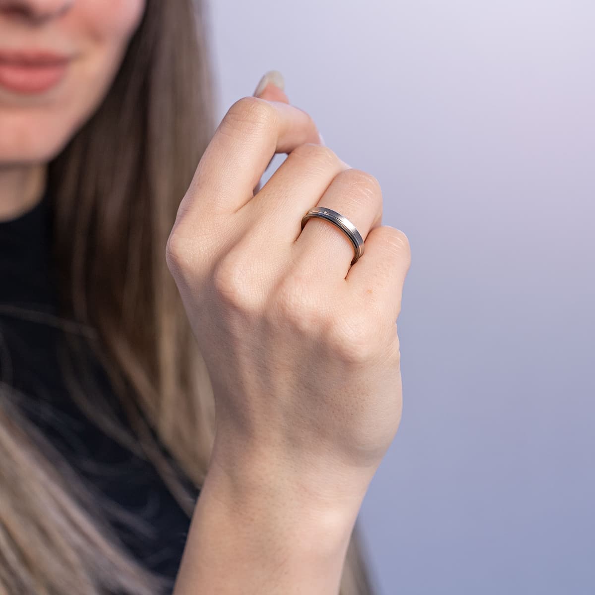 Women's Wedding Bands MASCHIO FEMMINA Silver