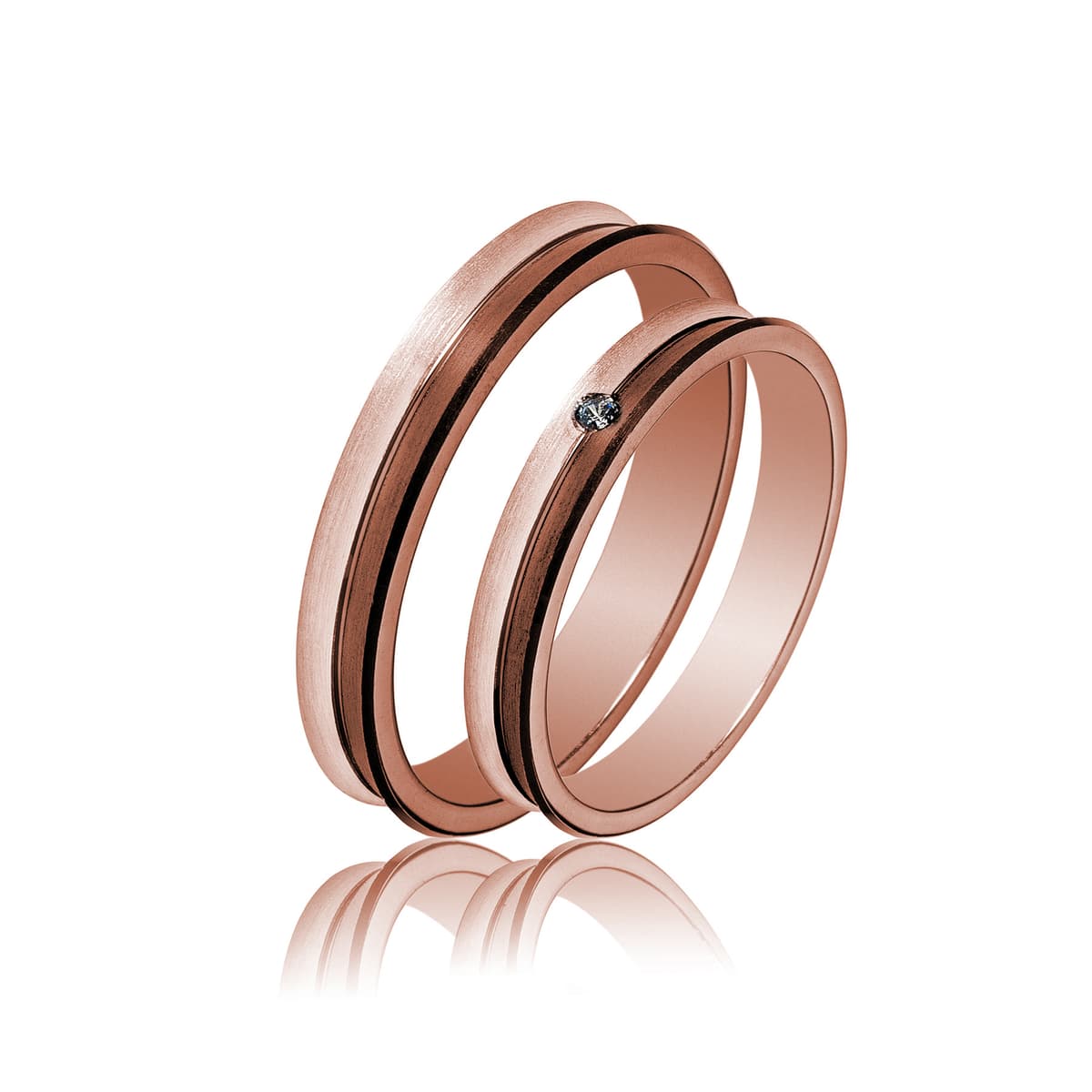 Men's Rings MASCHIO FEMMINA Rose Gold
