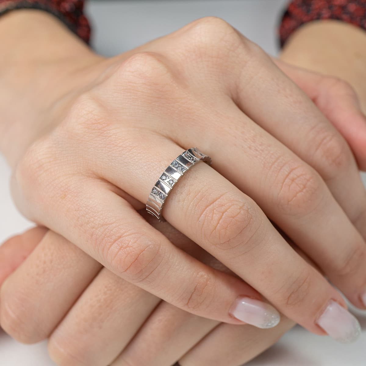 Women's Wedding Bands MASCHIO FEMMINA Silver