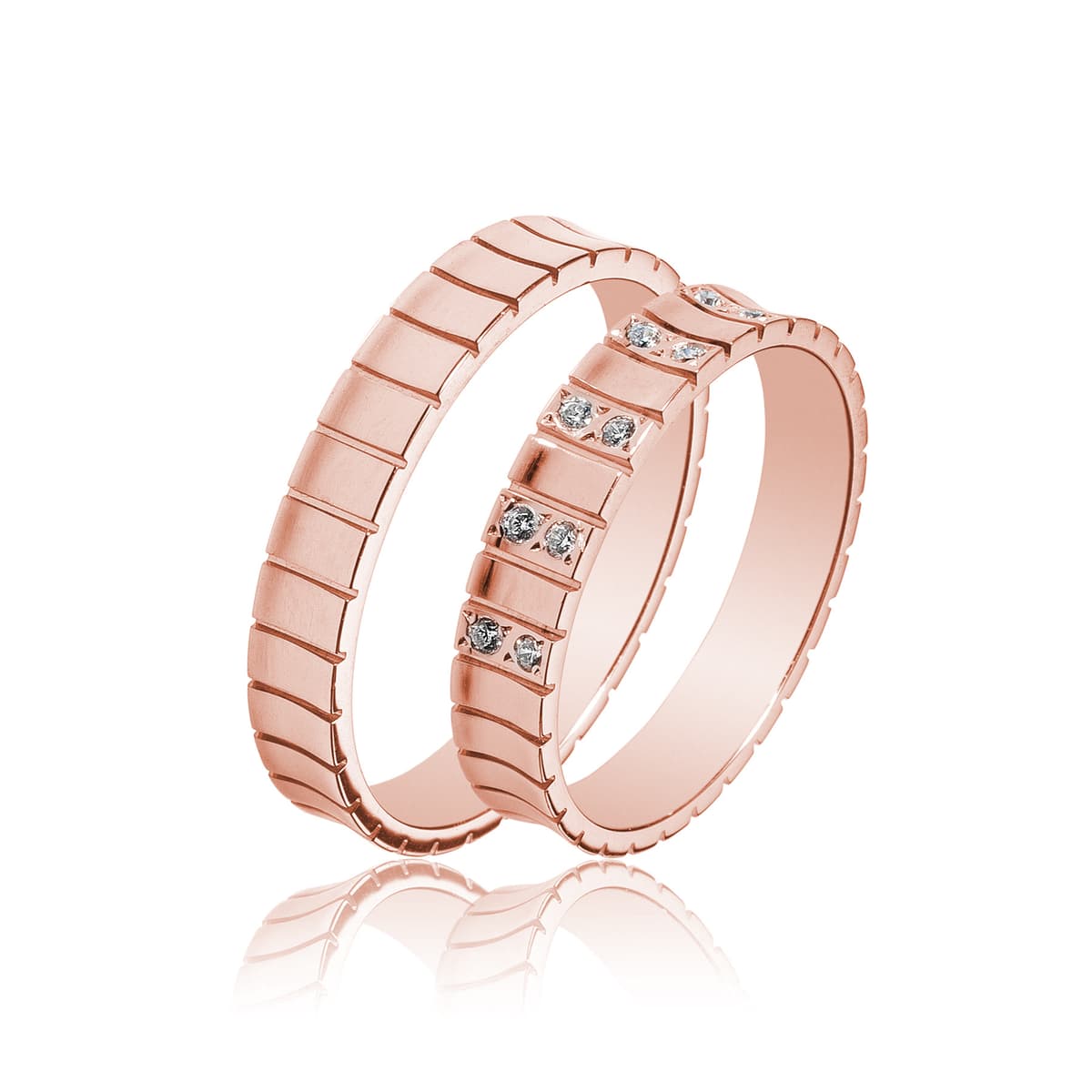 Men's Rings MASCHIO FEMMINA Rose Gold