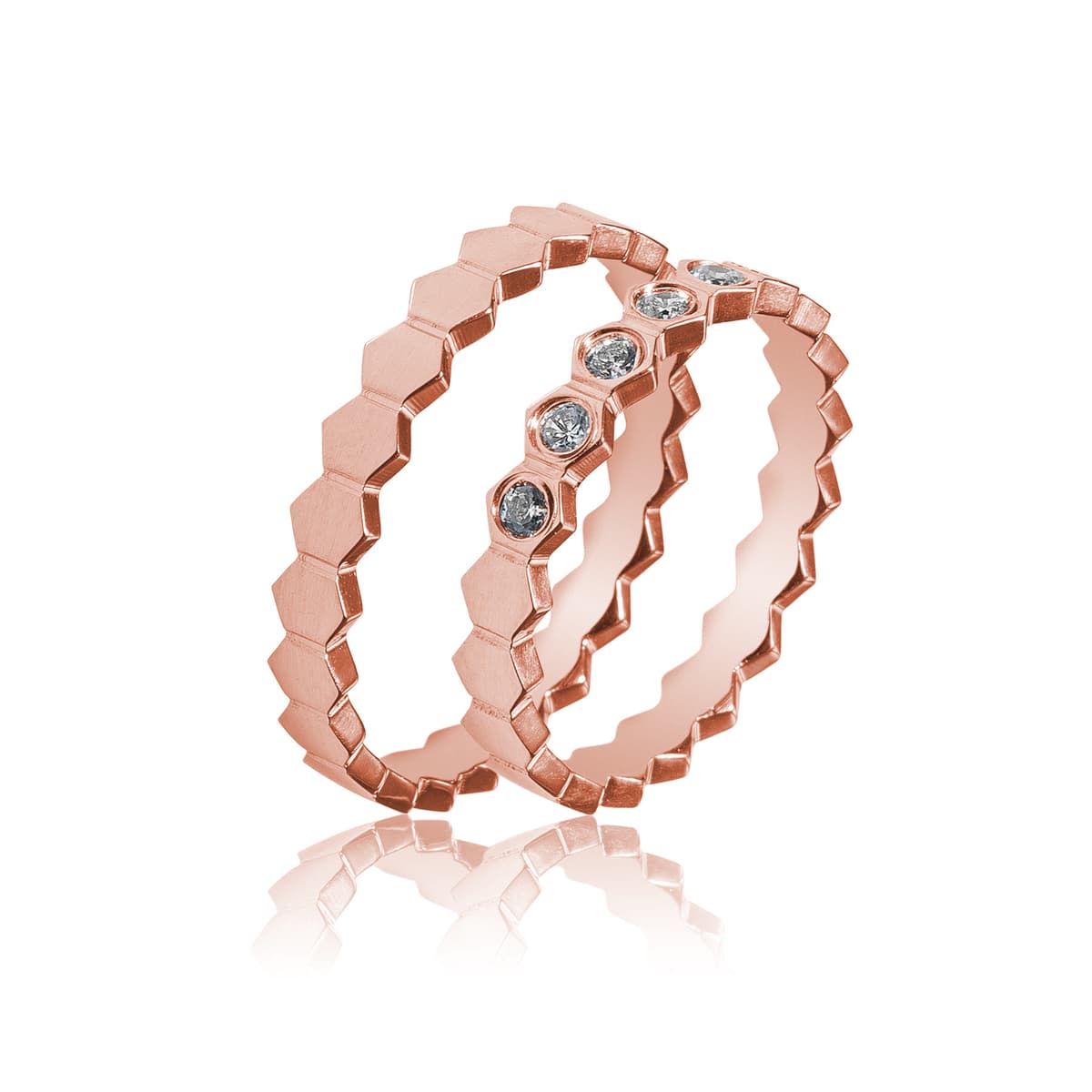 Men's Rings MASCHIO FEMMINA Rose Gold